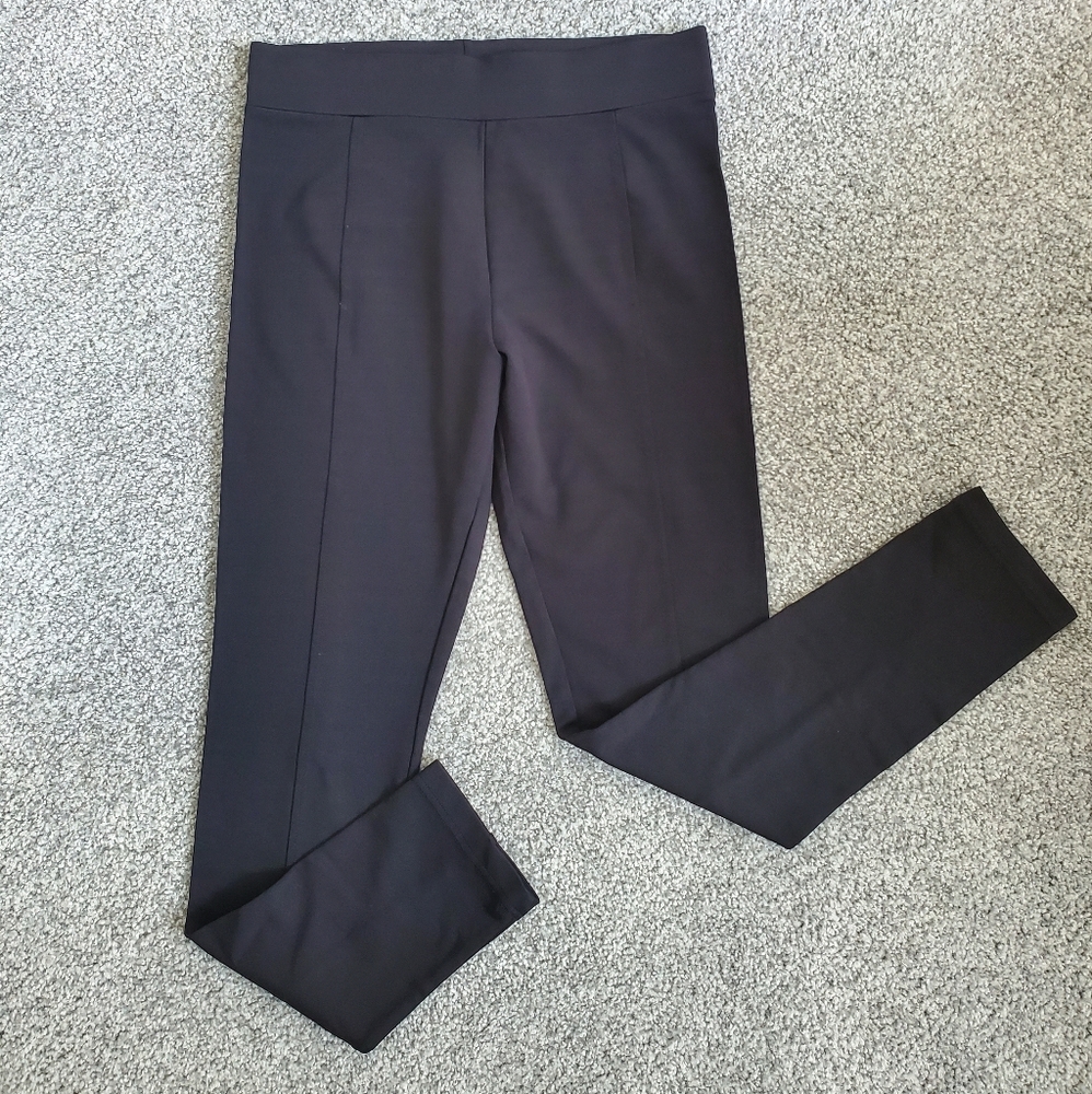 I•N•C International Concepts Black Leggings High-Waisted Stretch EUC!
